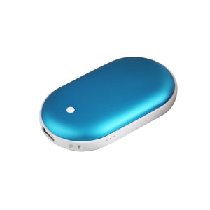 4000mAh USB Rechargeable Electric Hand Warmer & Portable Power Bank for iPhone/ Samsung Galaxy